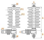 Silicone Rubber Surge Arresters
